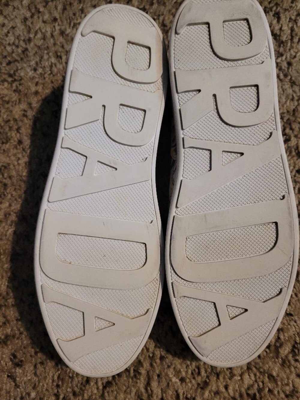 Prada Rabbit Leather Sneakers - Picture 5 of 5